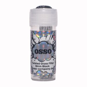 _dsf4282 OSSO Twisted Glass Filter 8mm Black