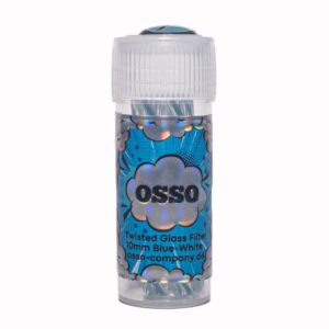 _dsf4285 OSSO Twisted Glass Filter 10mm Blue-White