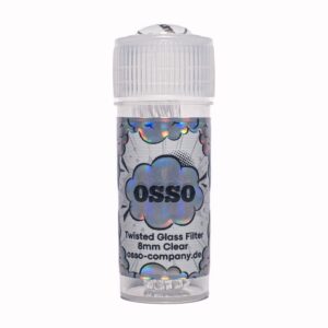 _dsf4287 OSSO Twisted Glass Filter 8mm Clear