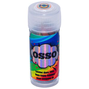 OSSO Twisted Glass Filter 8mm Candy Rainbow